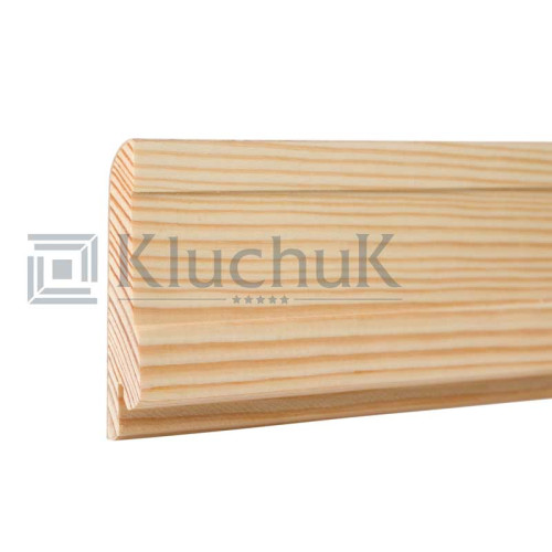 Плинтус Евро Венге 60х18х2400мм KLE60-08