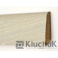 Плинтус Rustique Дуб Ледовый (Крижаний)  60х19х2200мм KLR60-04